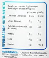 CNB CREATINA MONOHIDRATADA 300GRS FRUTOS ROJOS