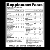 GAT NITRAFLEX KAOS STIM FREE 40 SERV WHITE CHERRY LIME