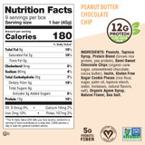 LENNY & LARRY´S COMPLETE COOKIE FIED 9 BARS PEANUT BUTTER CHOCOLATE CHIP