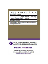 WHP NAC N ACETYL CYSTEINE 500MG 100 CAPS
