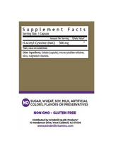 WHP NAC N ACETYL CYSTEINE 500MG 100 CAPS