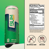 RAW BUM ENERGY DRINK 12 OZ 12 PACK CITRUS BURST