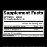 GAT VITAMIN D3 K2 60 CAPS NUEVO