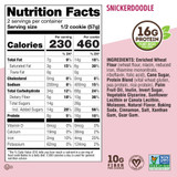 LENNY LARRY S COMPLETE COOKIE 12 PACK COOKIES SNICKERDOODLE