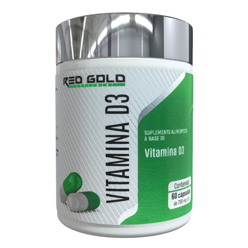 RED GOLD VITAMINA D3 60 CAPS