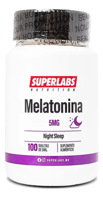 SUPERLABS MELATONINA 5 MG 100 TABLETAS