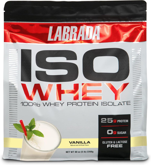 LA ISO WHEY BAG 5 LBS VAINILLA