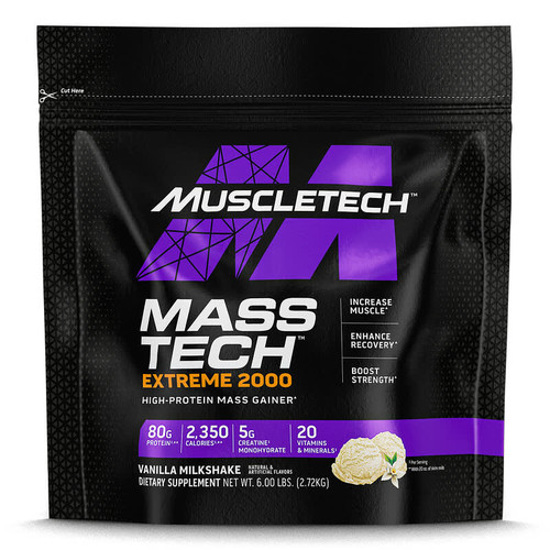 LA MUSCLE MASS GAINER 12 LBS VAINILLA