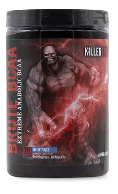KILLER LABZ BRUTE BCAA 60 SERV BLUE RAZZ