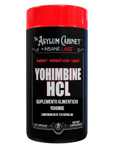 INSANE LABZ ACS YOHIMBE HCL 2 5 MG 120 CAPS