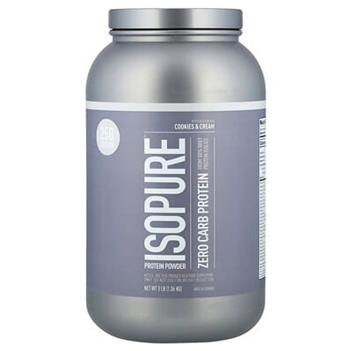 NB ISOPURE ZERO CARB 3 LB COOKIES CREAM