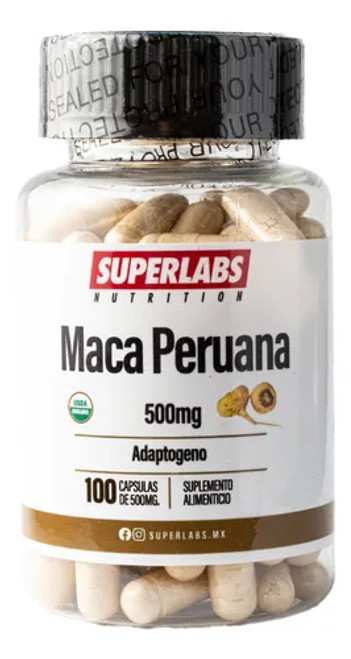 SUPERLABS MACA PERUANA 500MG 100 CAPSULAS