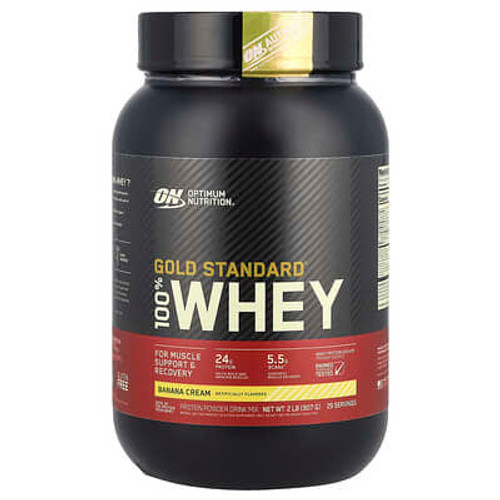 ON 100 WHEY GOLD STD 2 LBS BANANA CREAM
