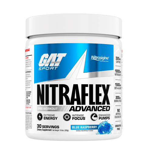 GAT NITRAFLEX 300 GRS BLUE RASPBERRY