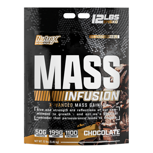 NUTREX MASS INFUSION 12 LBS CHOCOLATE