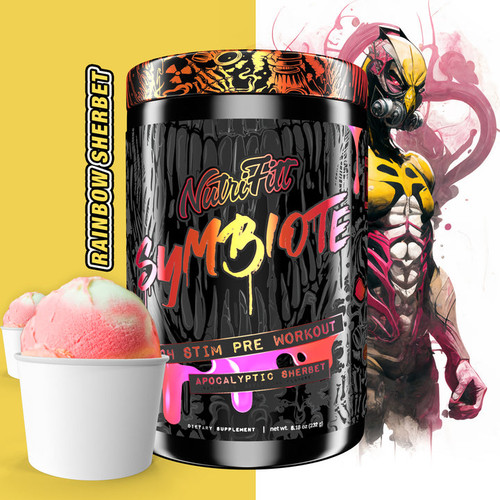 NTFITT SYMBIOTE HIG STIM PRE-ENTRENO 20 SERV APOCALYPTIC SHERBET