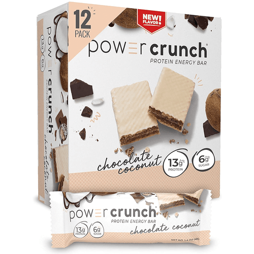 POWER CRUNCH 12 BAR CHOC COCONUT