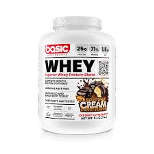 BASIC WHEY 5 LBS BOSTON CREAM DONUT