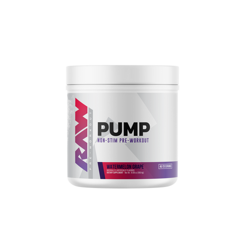 RAW PUMP 40 SERV NON STIM WATERMELON GRAPE