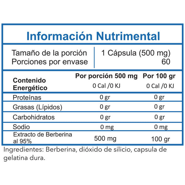 Ess Berberina 120 Cápsulas
