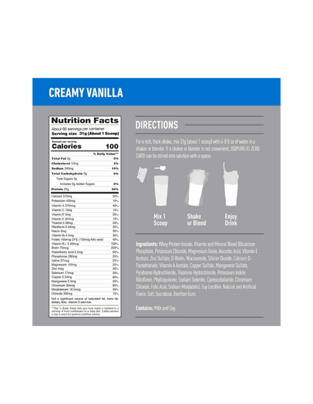 Nb Isopure Zero Carb 4 5 Libras Vainilla