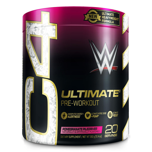 Cellucor C4 Ultimate X Wwe 20 Porciones Pomegranate Piledriver