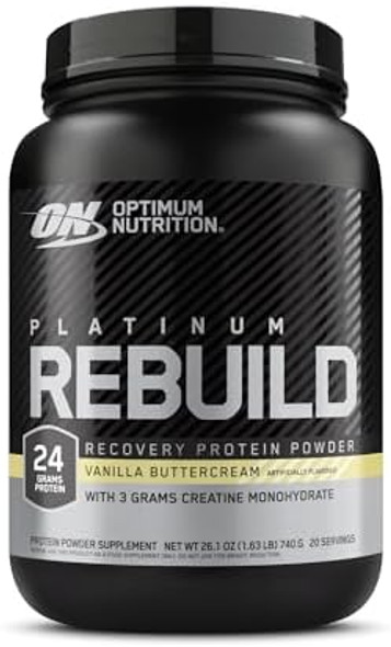 Optimum Nutrition Platinum Rebuild 1. 67 Libras Vainilla Buttercream