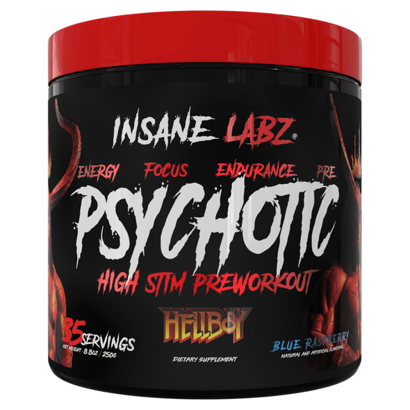 Insane Labz Hellboy Psychotic 35 Porciones Blue Raspberry