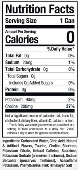 Ryse Fuel Drink 16 Onzas 12 Paquete Peach Cooler