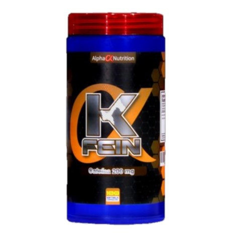Alpha Kfein 200 mg 100 Cápsulas