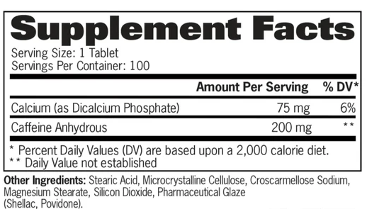 Alpha Kfein 200 mg 100 Cápsulas