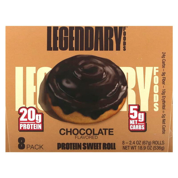 Legendary Sweet Rolls 8 Paquete Chocolate