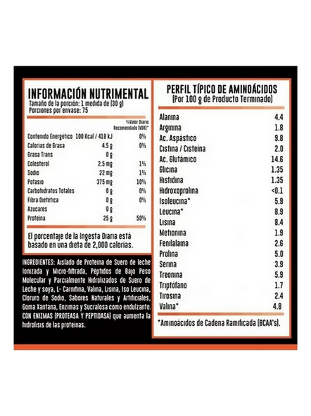 Advance Hydro Zero 5Lbs Vainilla