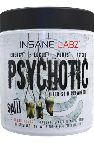 Insane Labz Saw Series Psychotic 30 Porciones Blood Orange
