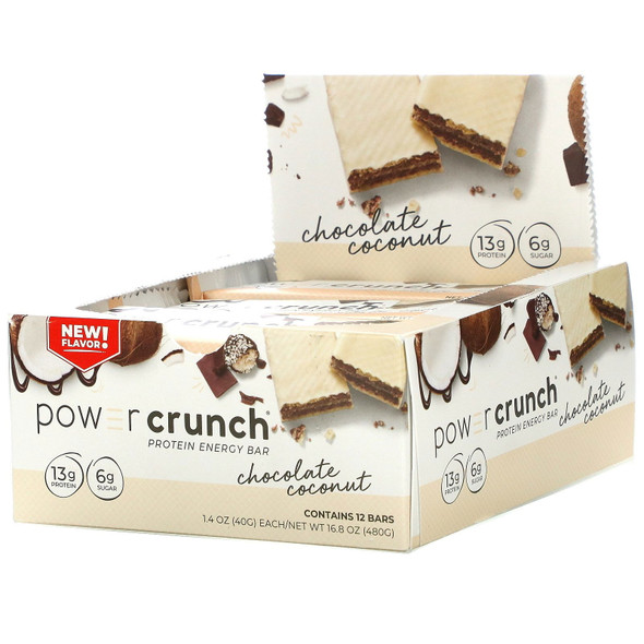 Power Crunch 12 Bar Choco Coconut