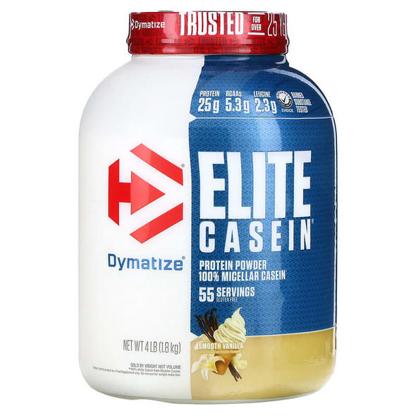 Dymatize Elite Casein 4 Libras Vainilla