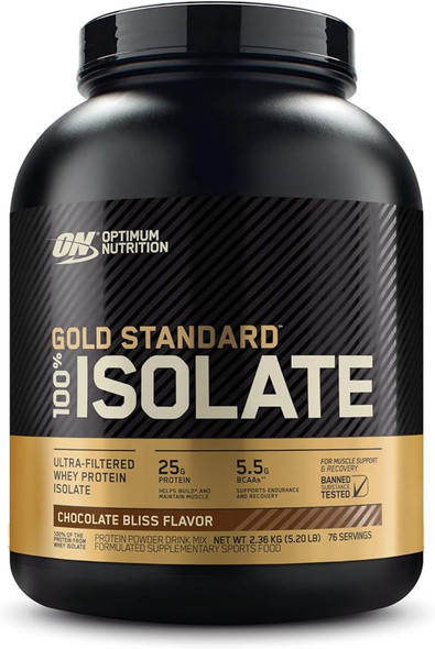 Optimum Nutrition Gold Std Aislado 5 Libras Chocolate