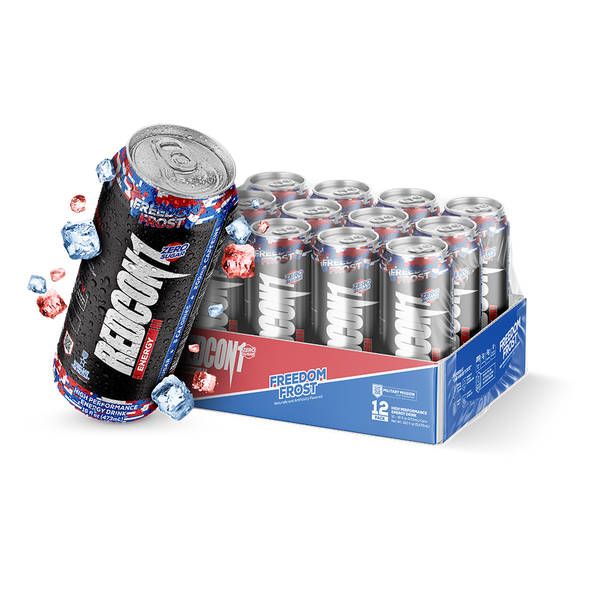 Redcon1 Energy 16 Onzas 12 Paquete Freedom Frost