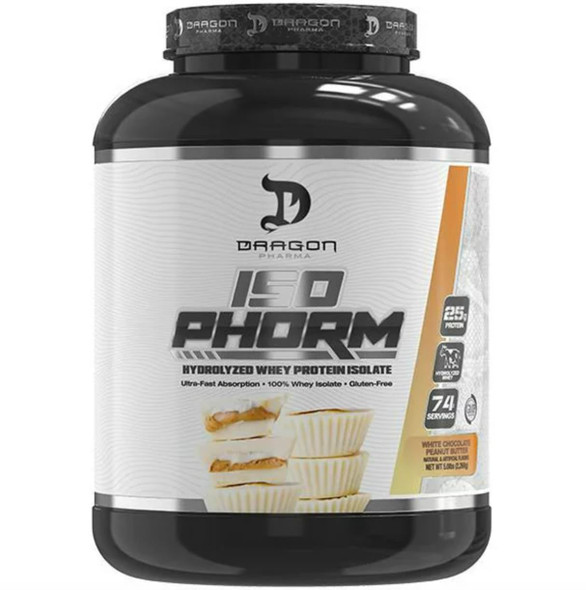 Dragon Pharma Isophorm 5 Libras White Chocolate Peanut Butter