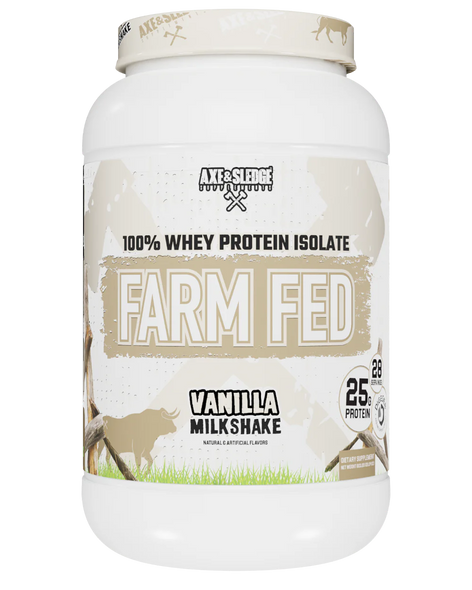 A S Whey Farm Fed Aislado 28 Porciones 823 2 Grs Vanilla Milkshake