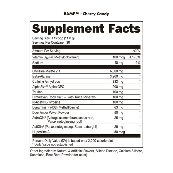 Bucked Up Bamf 30 Porciones Aussie Fruit