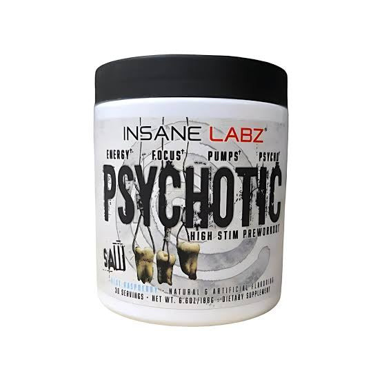 Insane Labz Saw Series Psychotic 30 Porciones Blue Raspberry