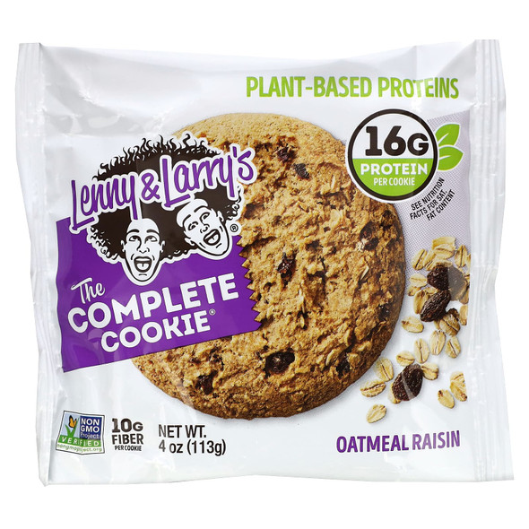 Lenny y Larry´S Complete Cookie 12 Cookies Oatmeal Rasin