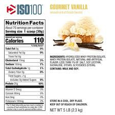 Dymatize Iso 100 3 Libras Vainilla Gourmet