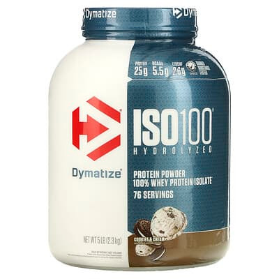Dymatize Iso 100 5 Libras Cookies Cream