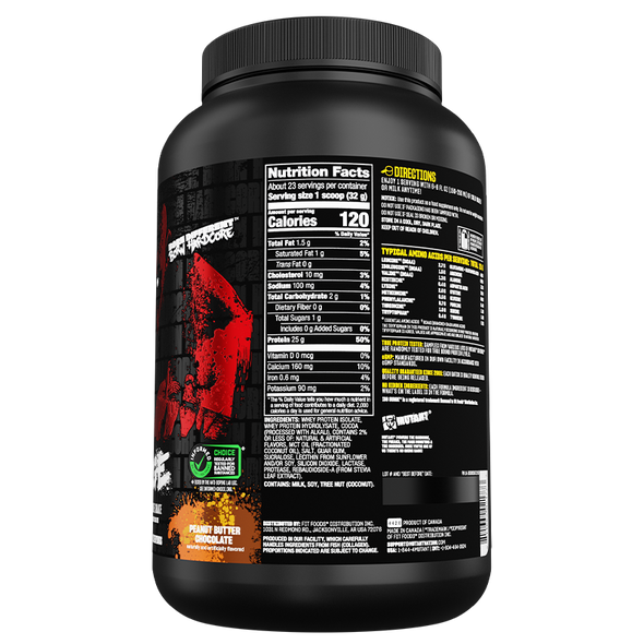 Mutant Iso Surge 1 6 Libras Peanut Butter Chocolate