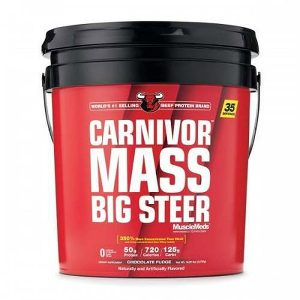 Mmd Carnivor Mass Big Steer Bag 15 Libras Chocolate