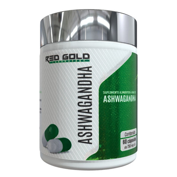 Red Gold Ashwagandha 60 Cápsulas 750Mg