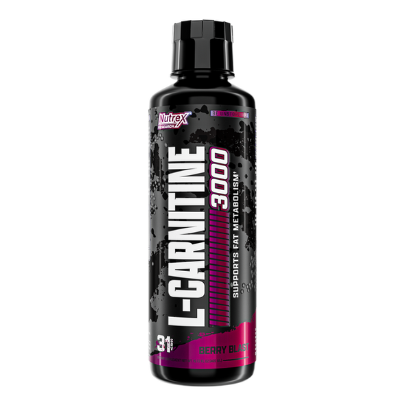 Nutrex Research Liquid L Carnitine 3000 31 Porciones Berry