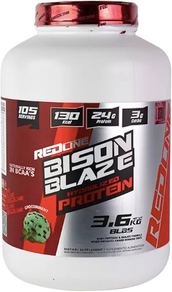 Red Line Bison Blaze Protein Hidrolizada 8 Libras Double Chocolate